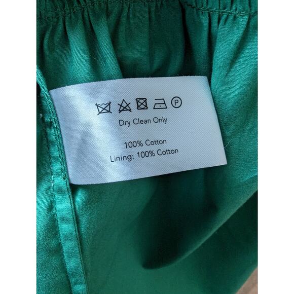 Borgo De Nor Poplin Meret Dress Color Block Long Sleeves Maxi 10 - Picture 6 of 8